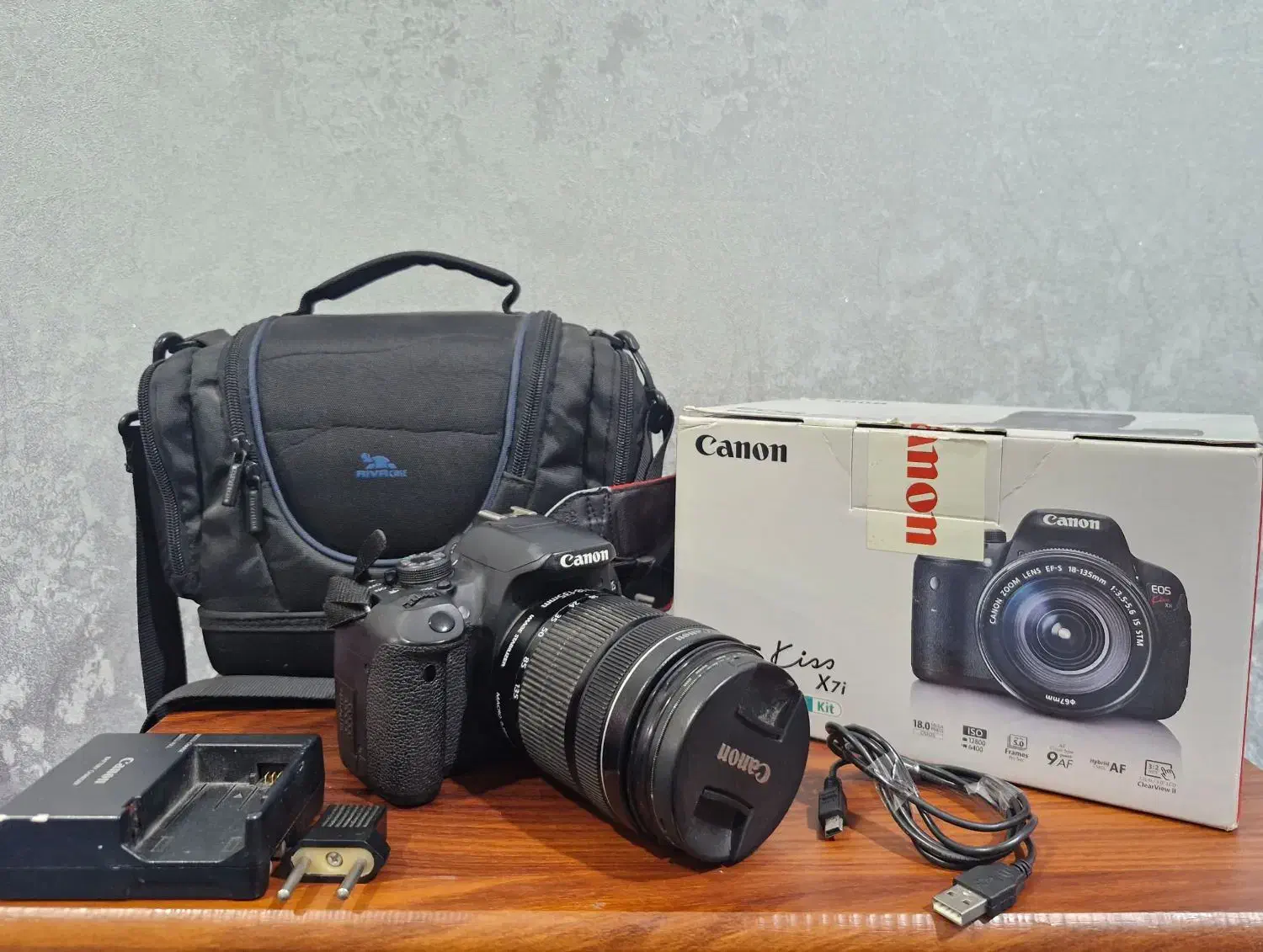 Canon EOS kiss x7i  Canon EOS kiss x7i (700D) 18 1|دوربین عکاسی و فیلم‌برداری|اهواز, گلستان|دیوار