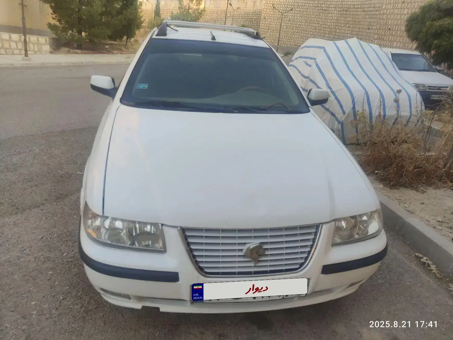 سمند EF7 مدل 88 پایه گاز سوز|خودرو سواری و وانت|زرقان, |دیوار