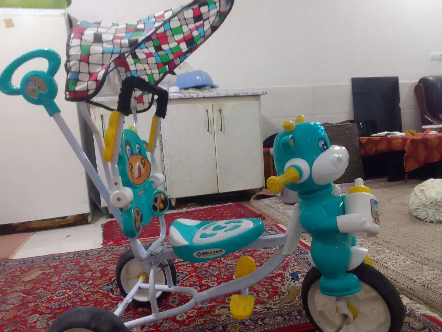 سه چرخه کودک|اسباببازی بچه|پاکدشت, پارچین|دیوار