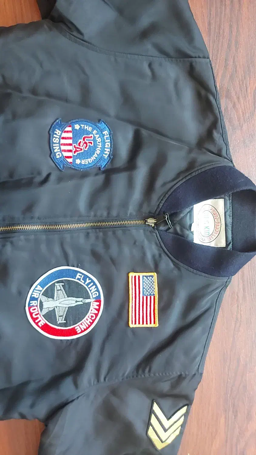 کاپشن خلبانی آمریکایی اصل|لباس|مبارکه, |دیوار