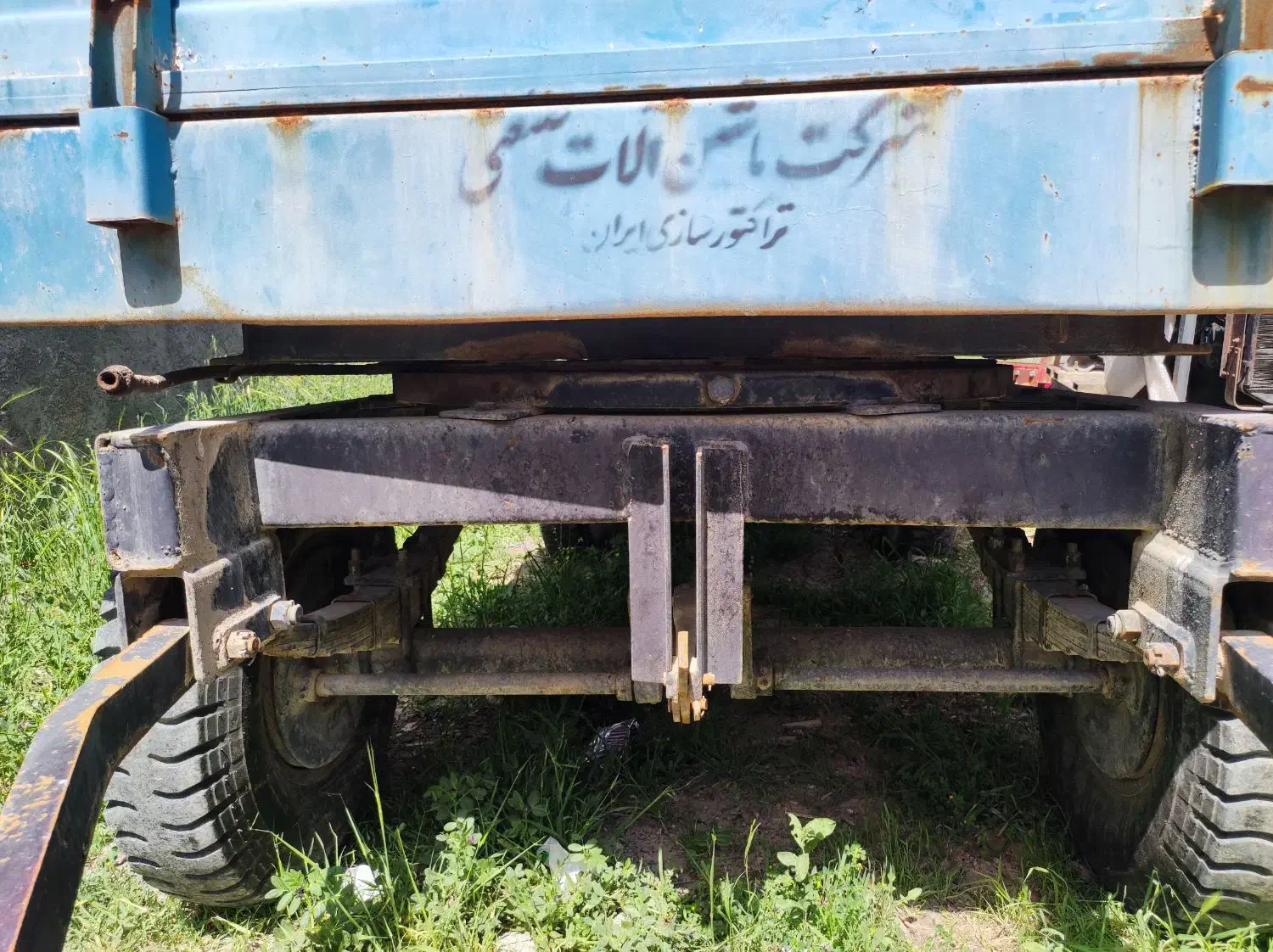 تریلی چهار چرخ پشت تراکتور|قطعات یدکی و لوازم جانبی|ثلاث باباجانی, |دیوار