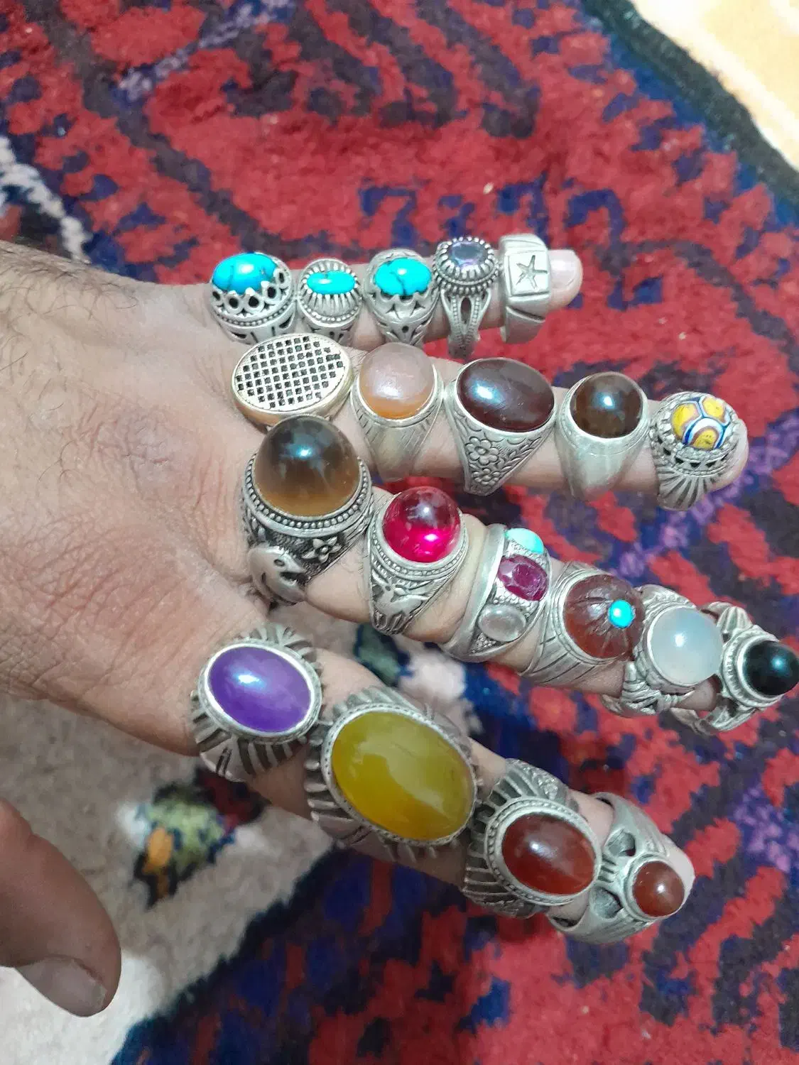 سلام انگشترهای خیلی قدیمی وکمیاب|جواهرات|بیرجند, |دیوار