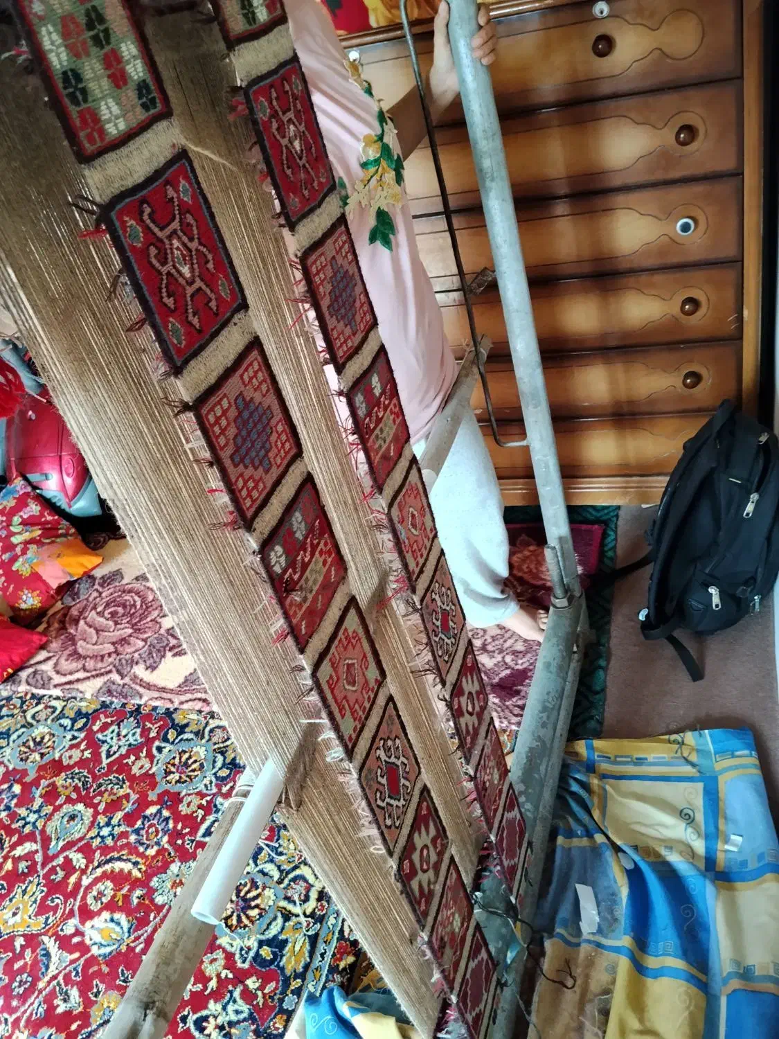 ورنی|گلیم، جاجیم، گبه|تبریز, |دیوار