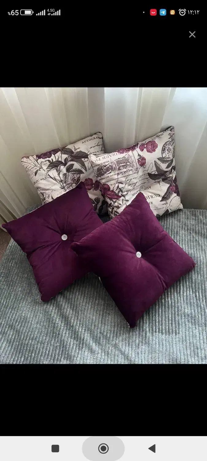 لحاف دو نفره|رختخواب، بالش، پتو|آستانه اشرفیه, |دیوار