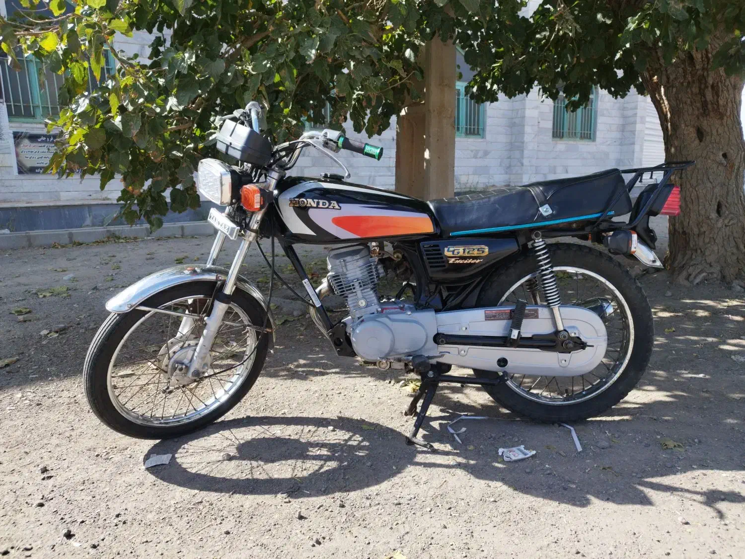 موتور هوندا رهرو 125 مدل 89 مزایده تمیز سالم|موتورسیکلت|قزوین, |دیوار
