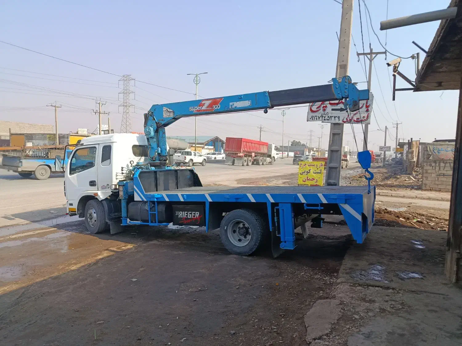 جرثقیل اجاره|خدمات حمل و نقل|اهواز, سپیدار|دیوار