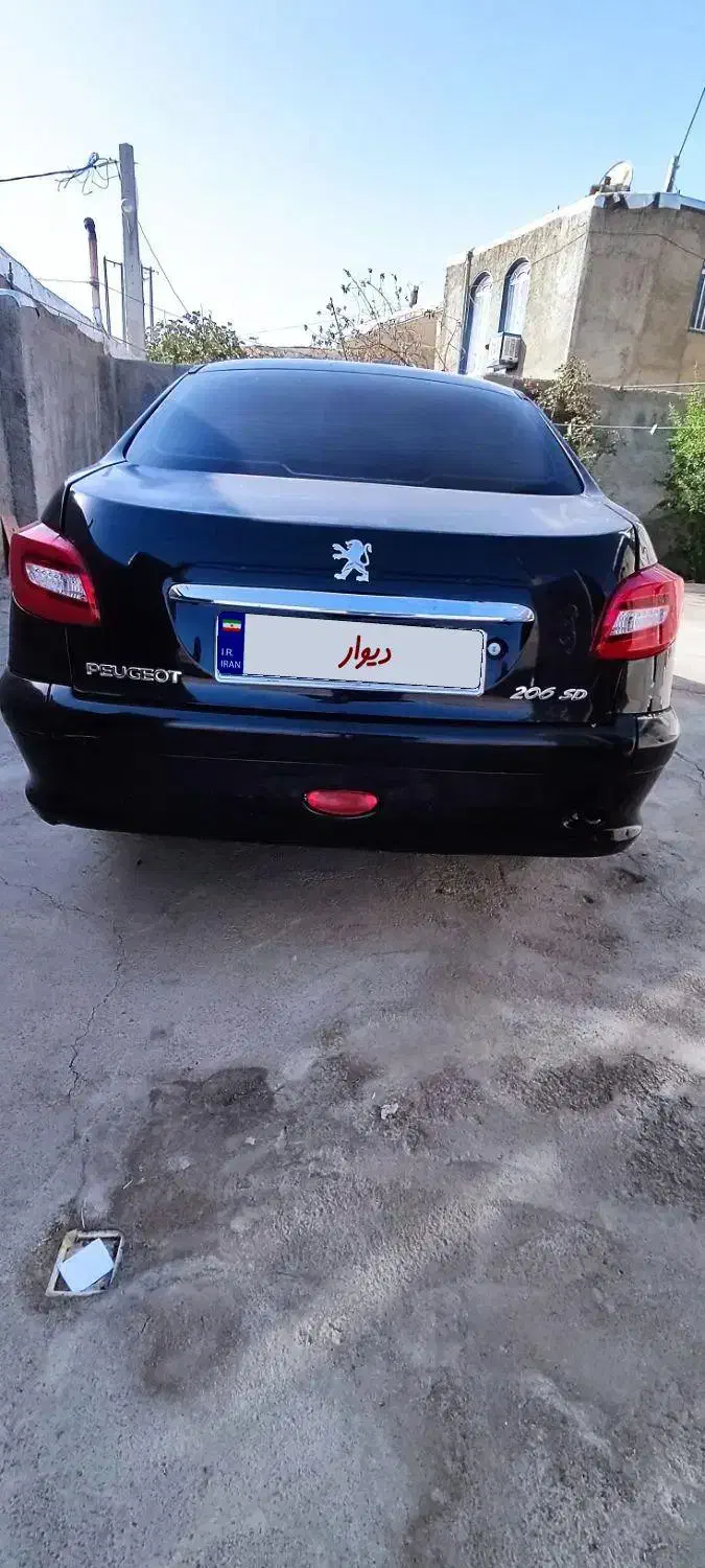 206sd v8|خودرو سواری و وانت|سنندج, |دیوار