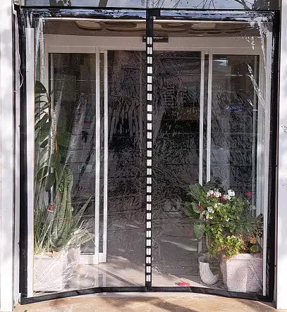 پرده طلقی مقاوم با پانچ فلزی در اندازه های سفارشی|پرده، رانر، رومیزی|خمین, |دیوار