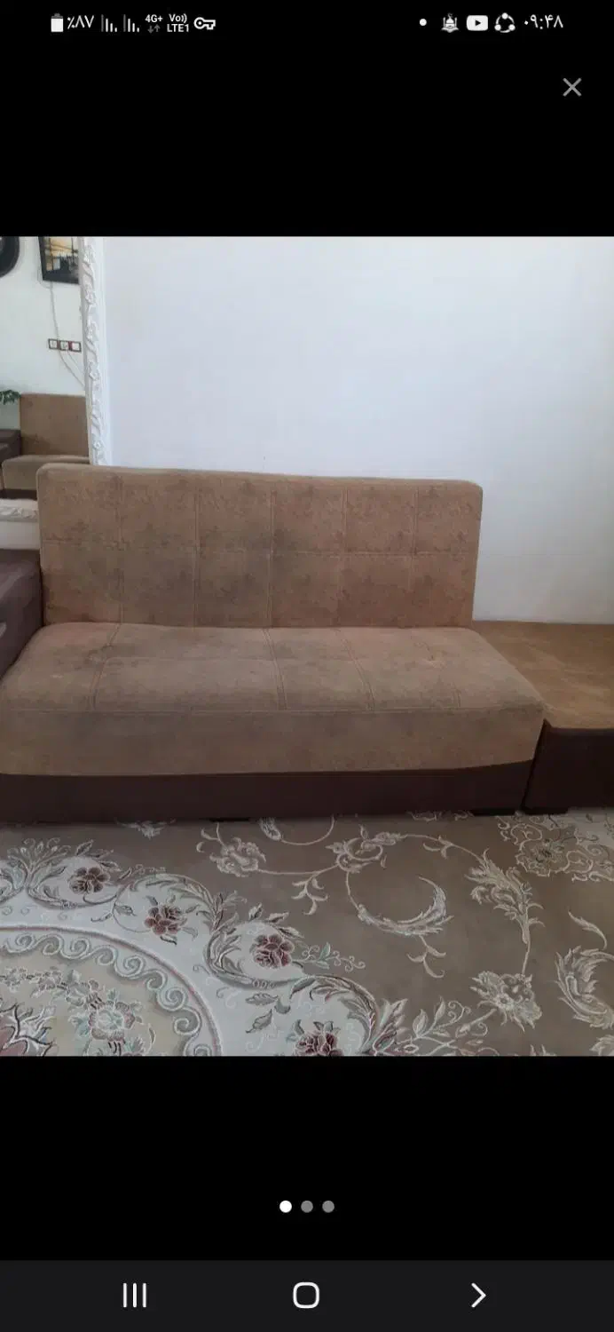 مبل ال کارکرده مناسب خانه وباغ وارایشگاه|مبلمان خانگی و میز عسلی|صحنه, |دیوار