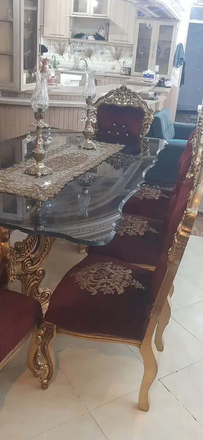 مبل سلطنتی|مبلمان خانگی و میز عسلی|چهاردانگه (تهران), |دیوار