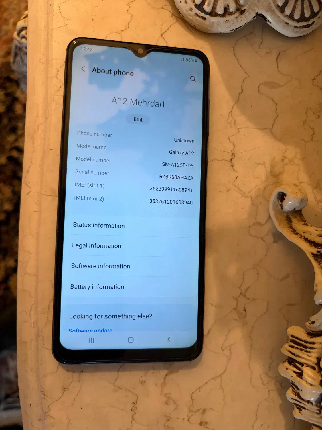 Samsung A12|موبایل|تهران, افسریه شمالی|دیوار