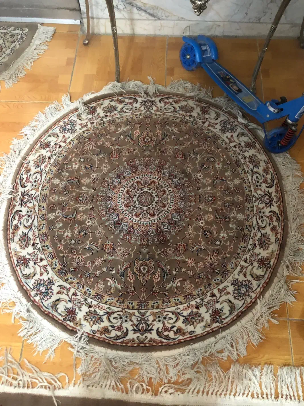 فرش دایره ۱متری|فرش|چهاردانگه (تهران), |دیوار