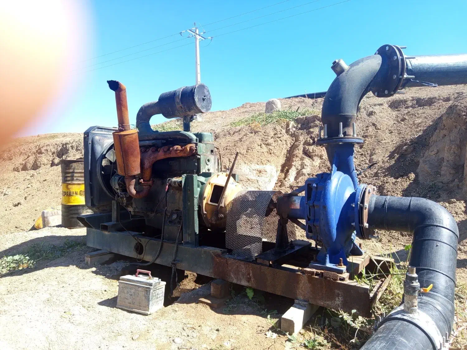 موتور آب 302|ماشین‌آلات صنعتی|اسلام آباد, |دیوار