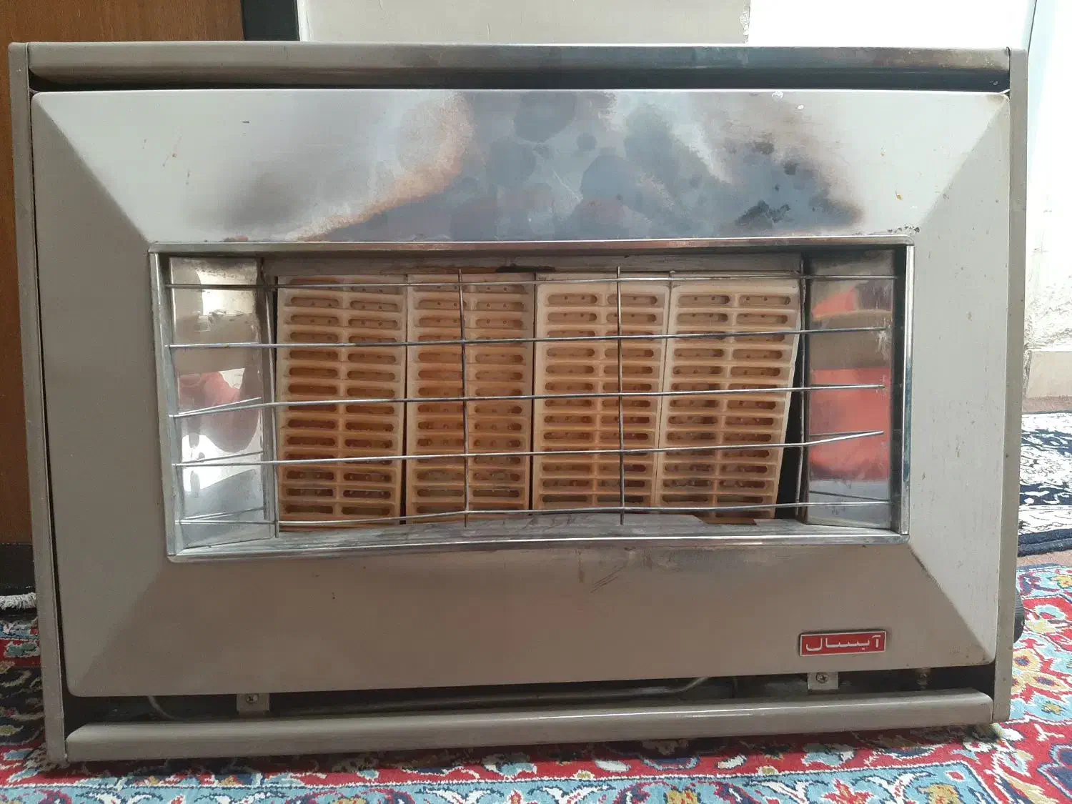 بخاری دیواری دودکش دار|بخاری، هیتر، شومینه|کرمان, |دیوار