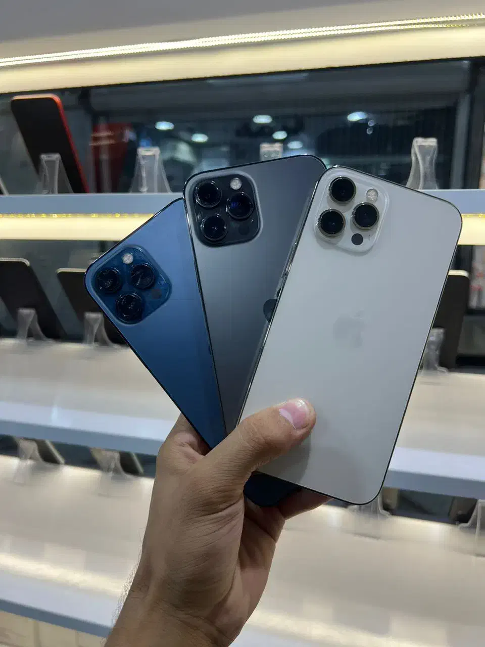 گوشی آیفون 12promax256ZAAدرحدنو خیلی تمیز پک اصلی|موبایل|تهران, جمهوری|دیوار