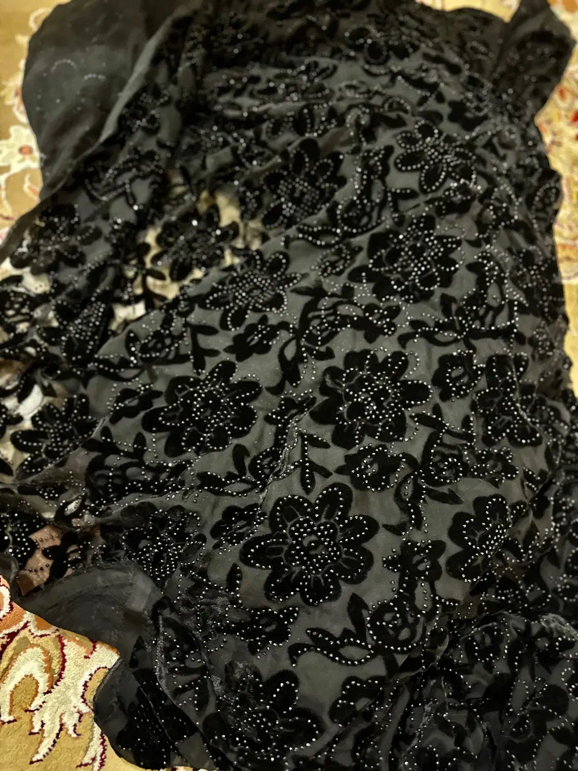 پارچه چادر حریر مخمل کره ای|لباس|یاسوج, |دیوار