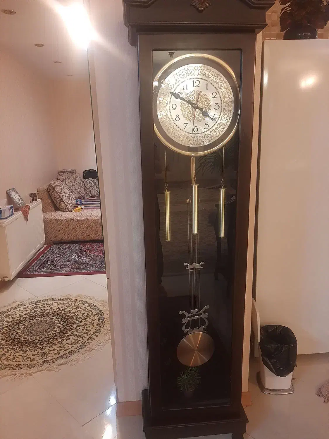 ساعت ایستاده چوبی|ساعت دیواری و تزئینی|نیشابور, مدرس|دیوار
