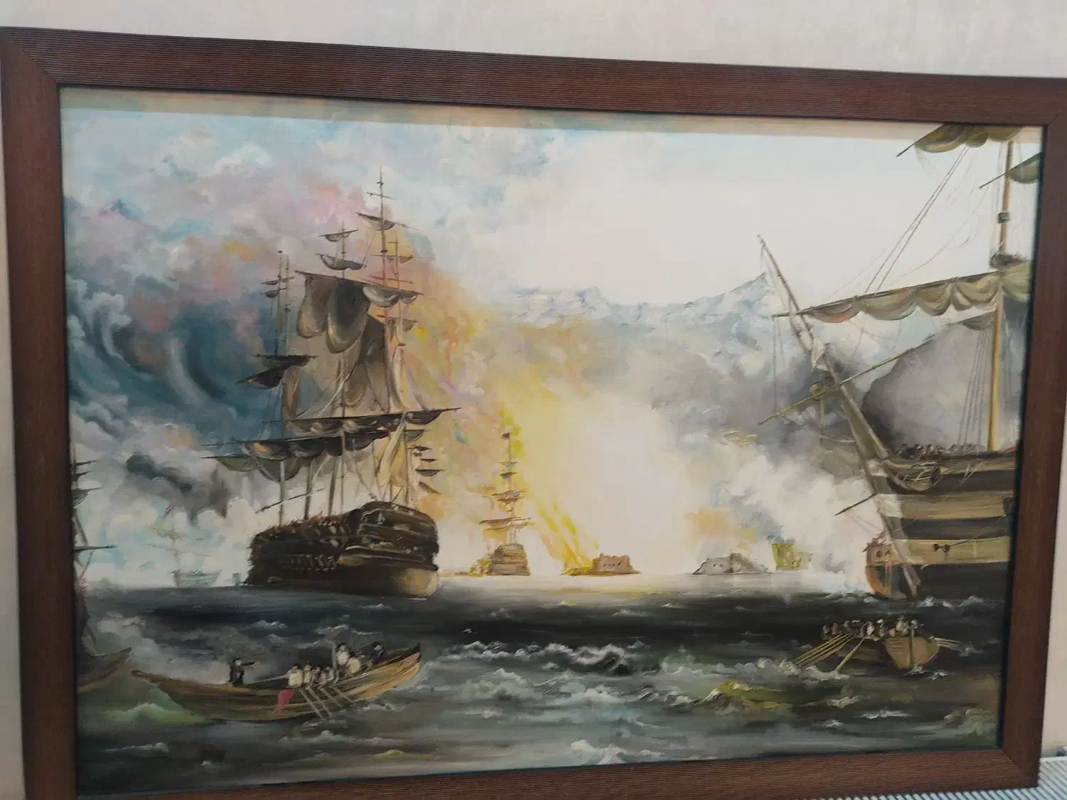 تابلو نقاشی|تابلو، نقاشی، عکس|هشتگرد, هشتگرد قدیم|دیوار