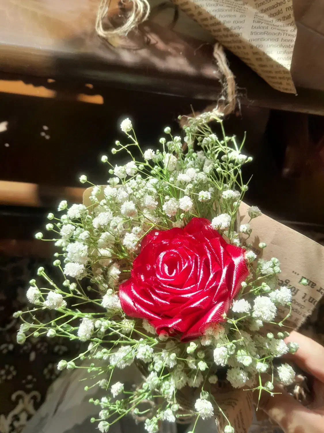 گل های روبانی|گل مصنوعی|قم, زنبیل آباد|دیوار