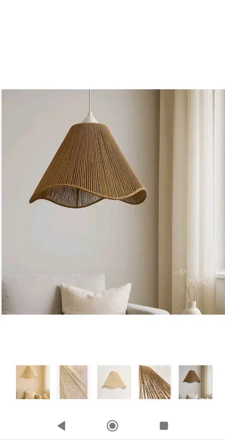 لوستر های جدید رافیا|لوستر و چراغ آویز|کرج, کمالشهر|دیوار