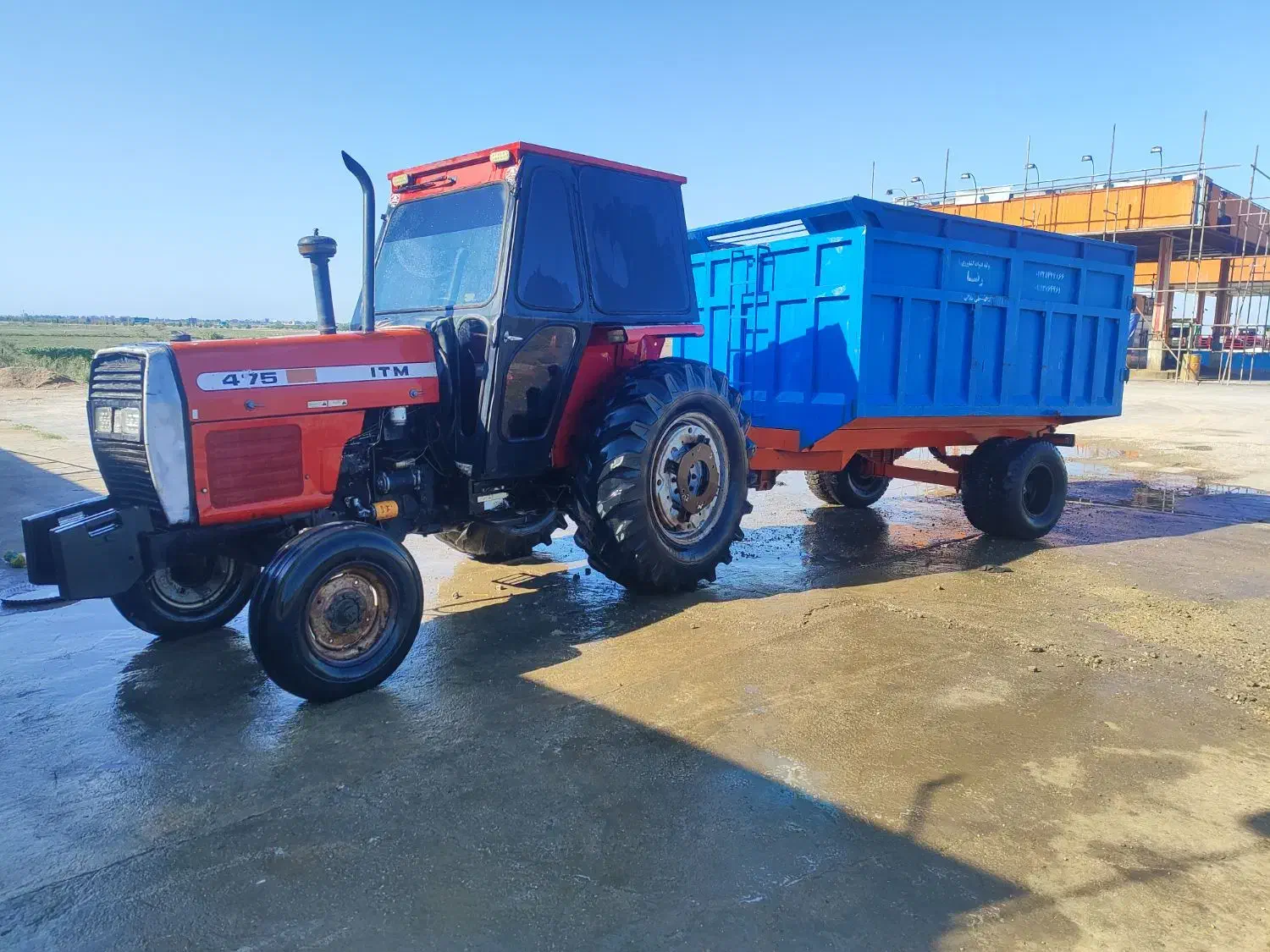 تراکتور 475و تریلی|خودرو سنگین|آزادشهر, |دیوار