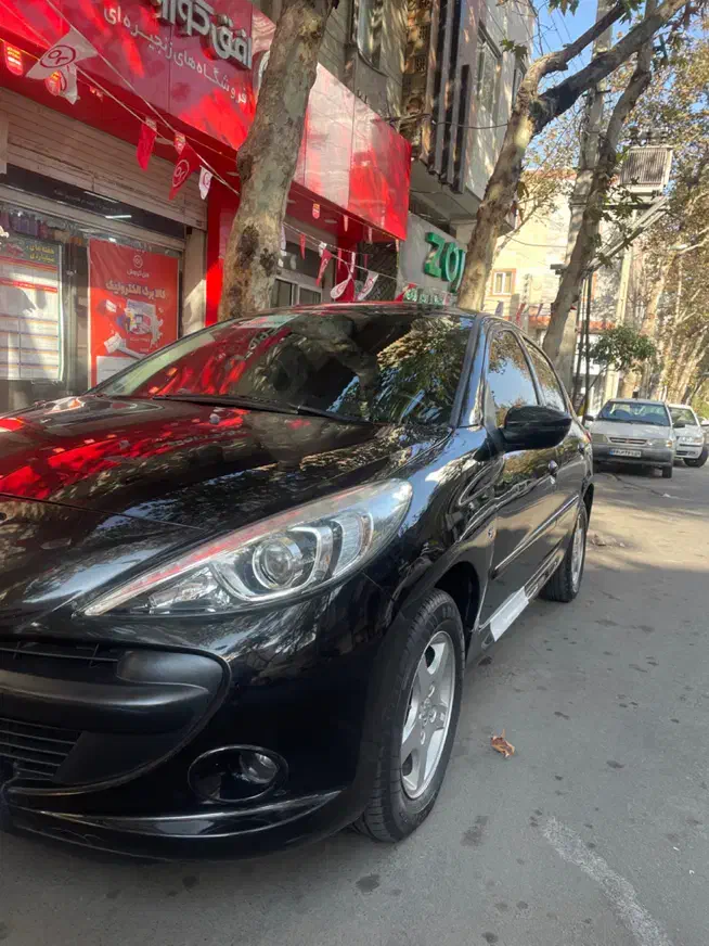 پژو ۲۰۷ پاناروما ۴۰۱ مشکی|خودرو سواری و وانت|گرگان, |دیوار