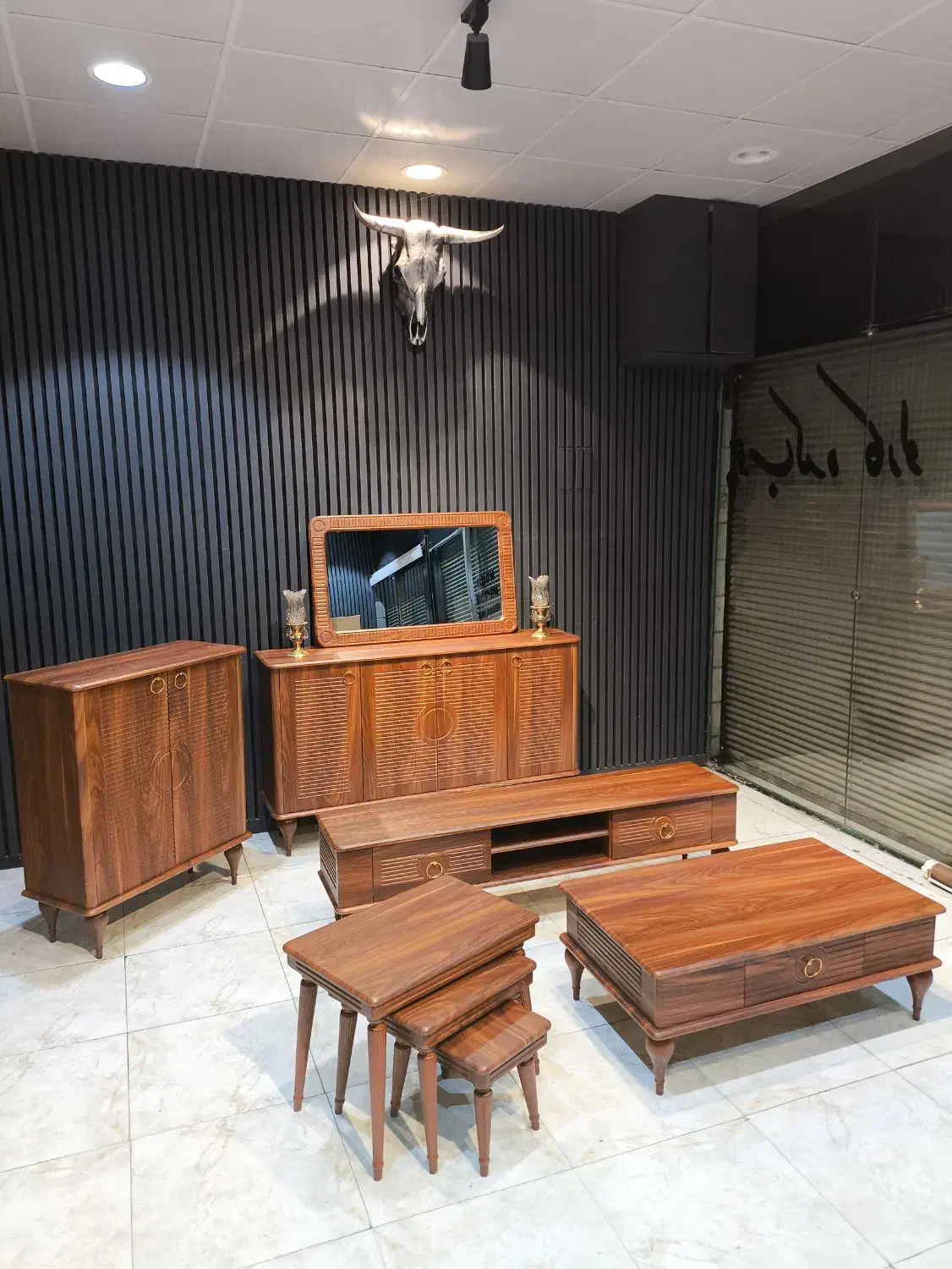 کنسول و آینه مدل لوکاس|بوفه، ویترین، کنسول|تهران, شهرک ولیعصر جنوبی|دیوار