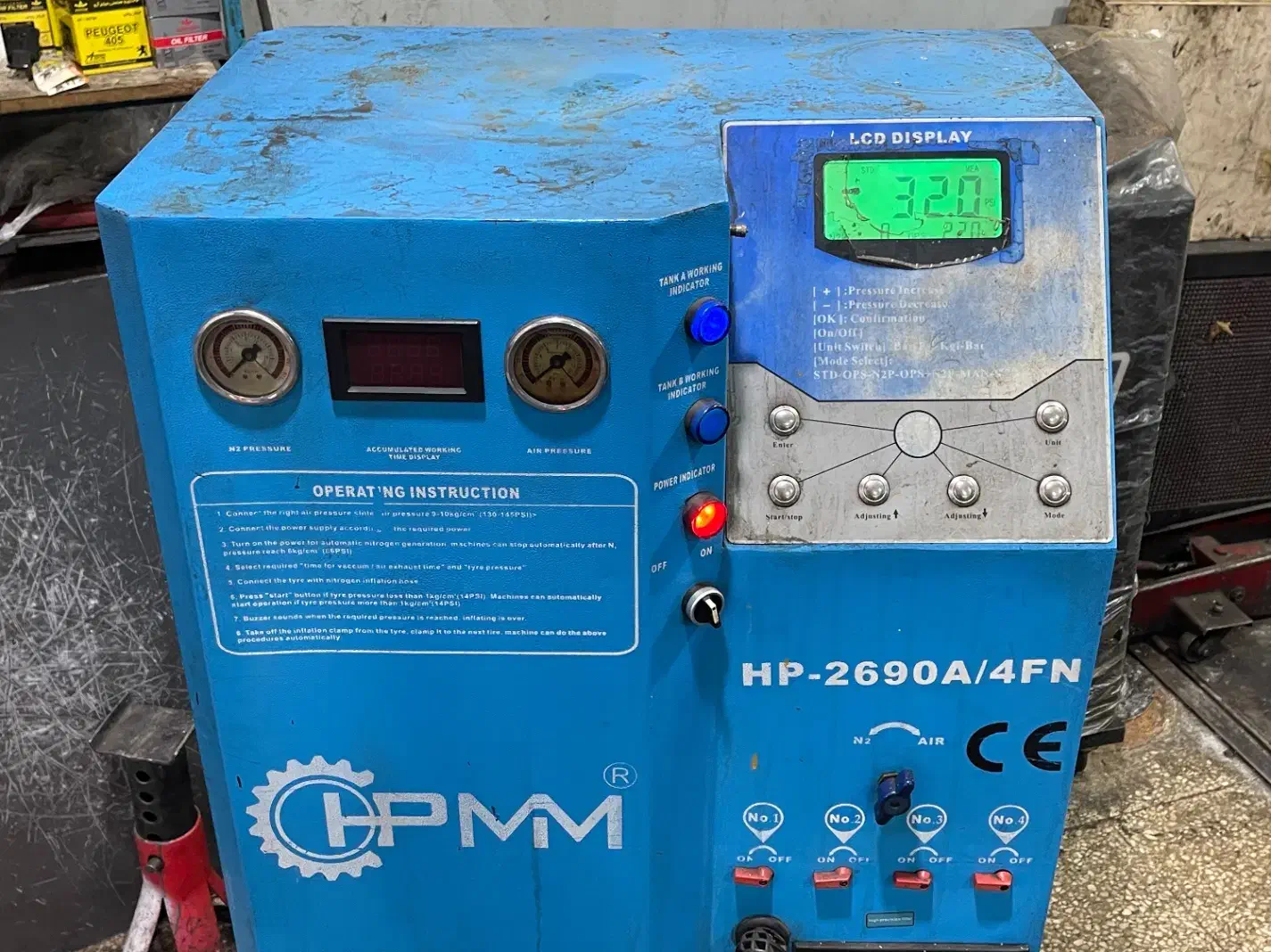 پمپ باد نیتروژن اتوماتیک|ماشینآلات صنعتی|تهران, اوین|دیوار