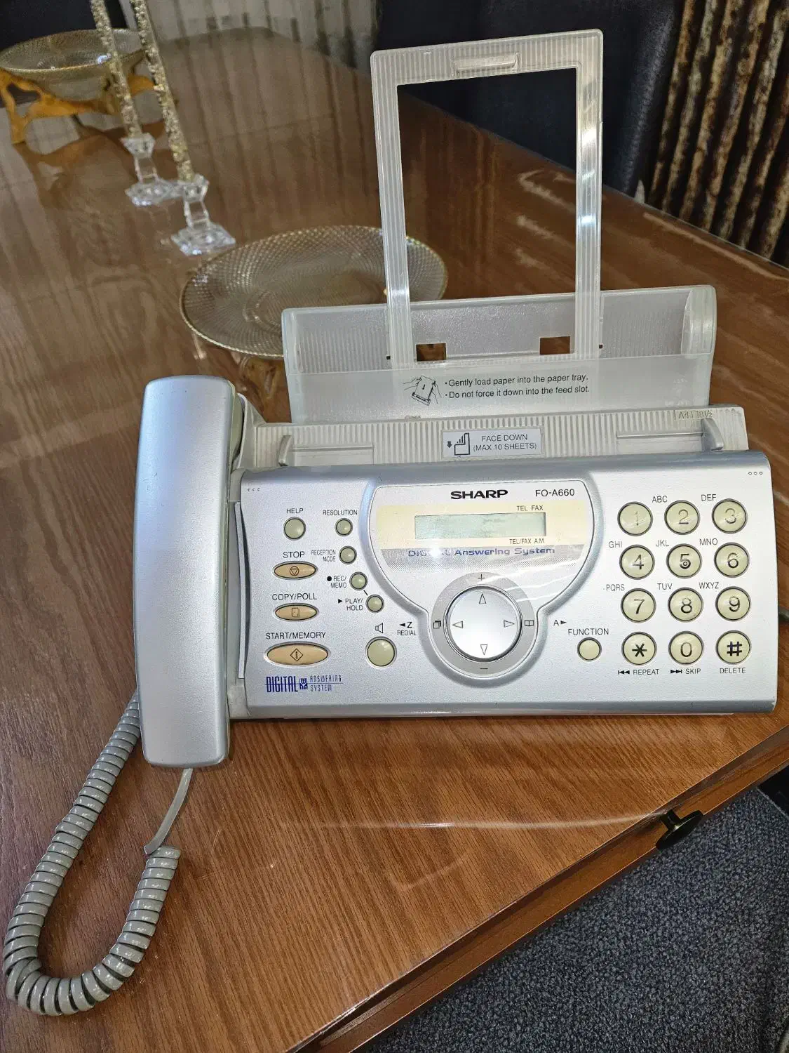 دستگاه تلفن فکس شارپ اصل ژاپن|پرینتر، اسکنر، کپی، فکس|همدان, |دیوار