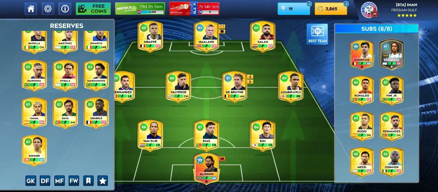 اکانت دریم لیگ|کنسول، بازی ویدئویی و آنلاین|تربتحیدریه, باغ ملی|دیوار