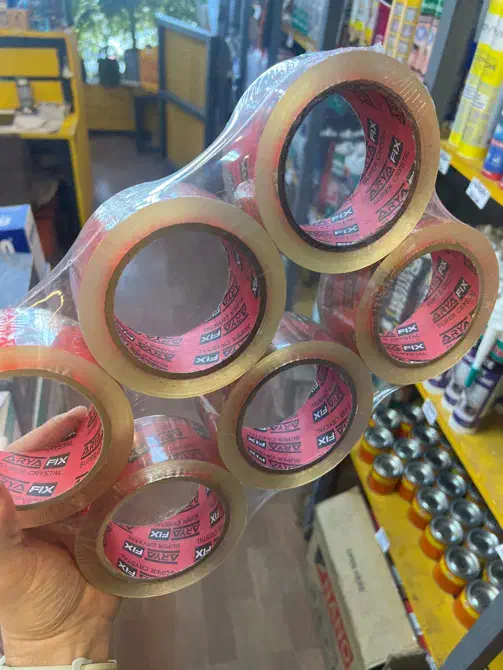 چسب نواری کریستال ۵ سانتی بسته بندی|عمده‌فروشی|تهران, شهرک شهرداری|دیوار