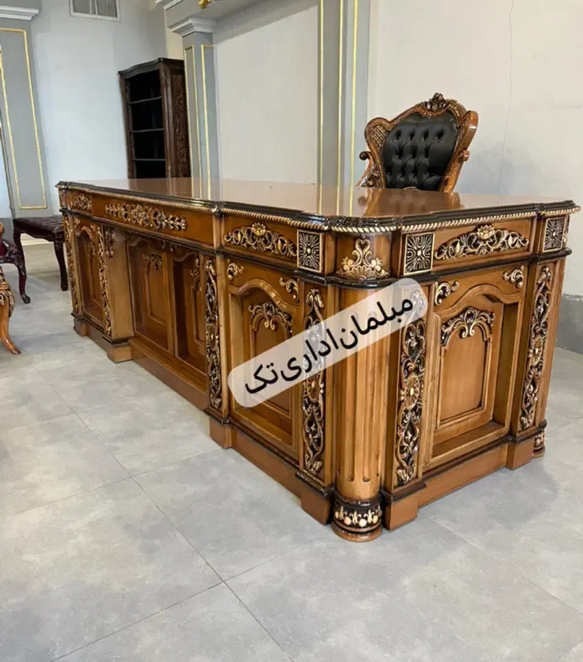 مبلمان اداری میزاداری میزکاره ترامپ|دفتر کار|چهاردانگه (تهران), |دیوار