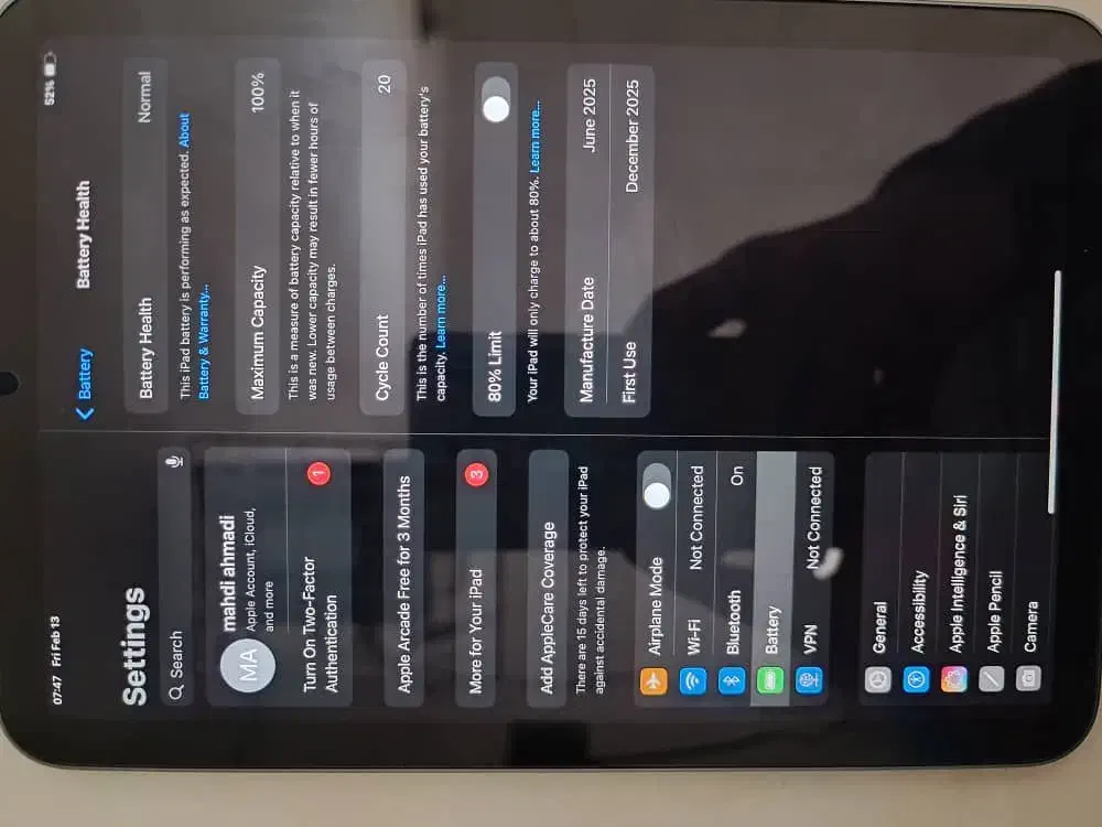 iPad mini 7 در حد|تبلت|یزد, |دیوار