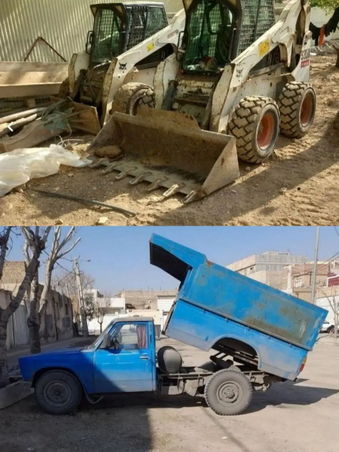 حمل نخاله با نیسان وخاورو اجار بابکت سهروردی نارمک|خدمات حمل و نقل|تهران, سهروردی|دیوار