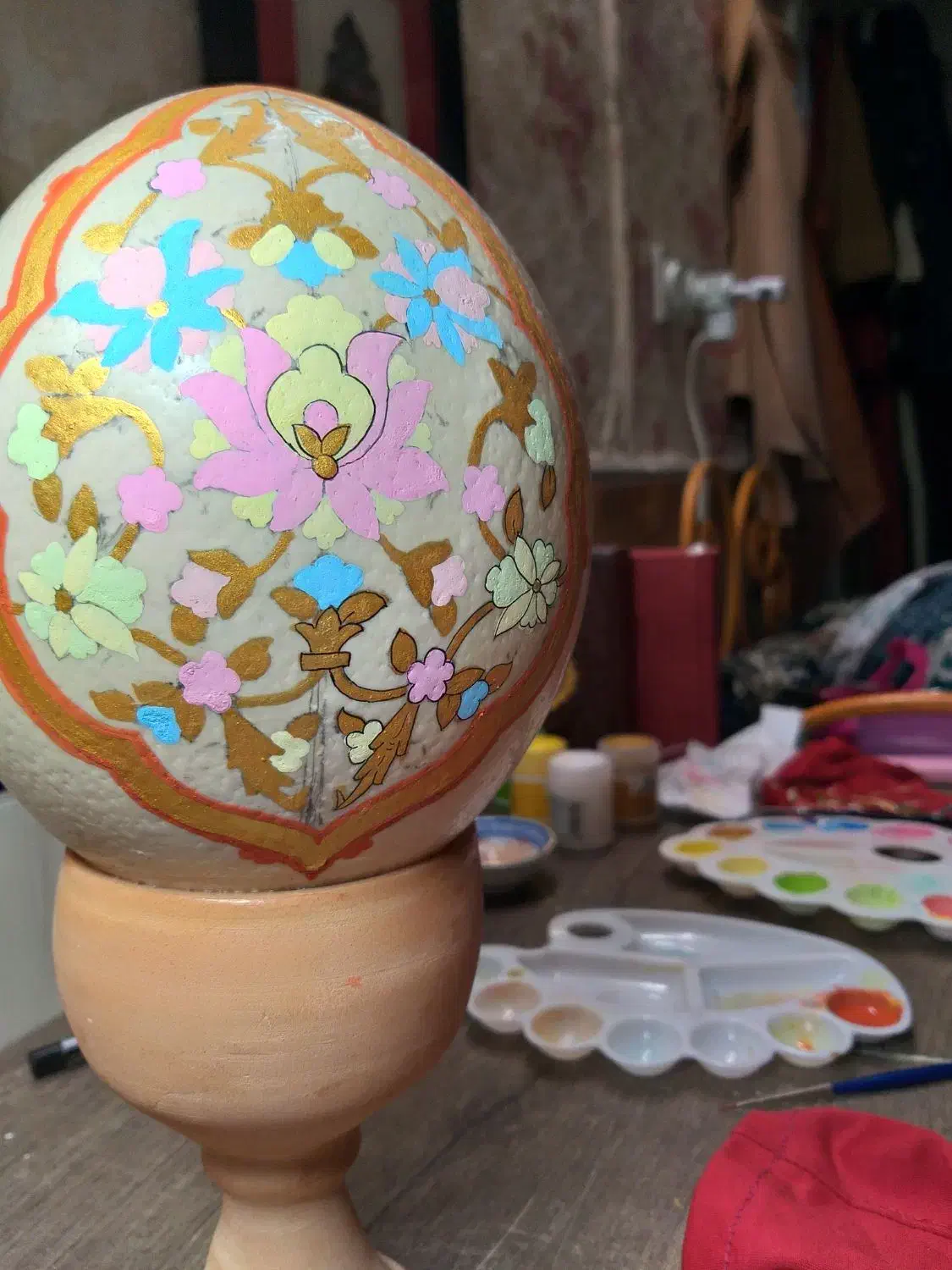 دوره آنلاین اموزش نقاشی روی تخم شتر مرغ ویژه نوروز|خدمات آموزشی|تهران, جهاد|دیوار