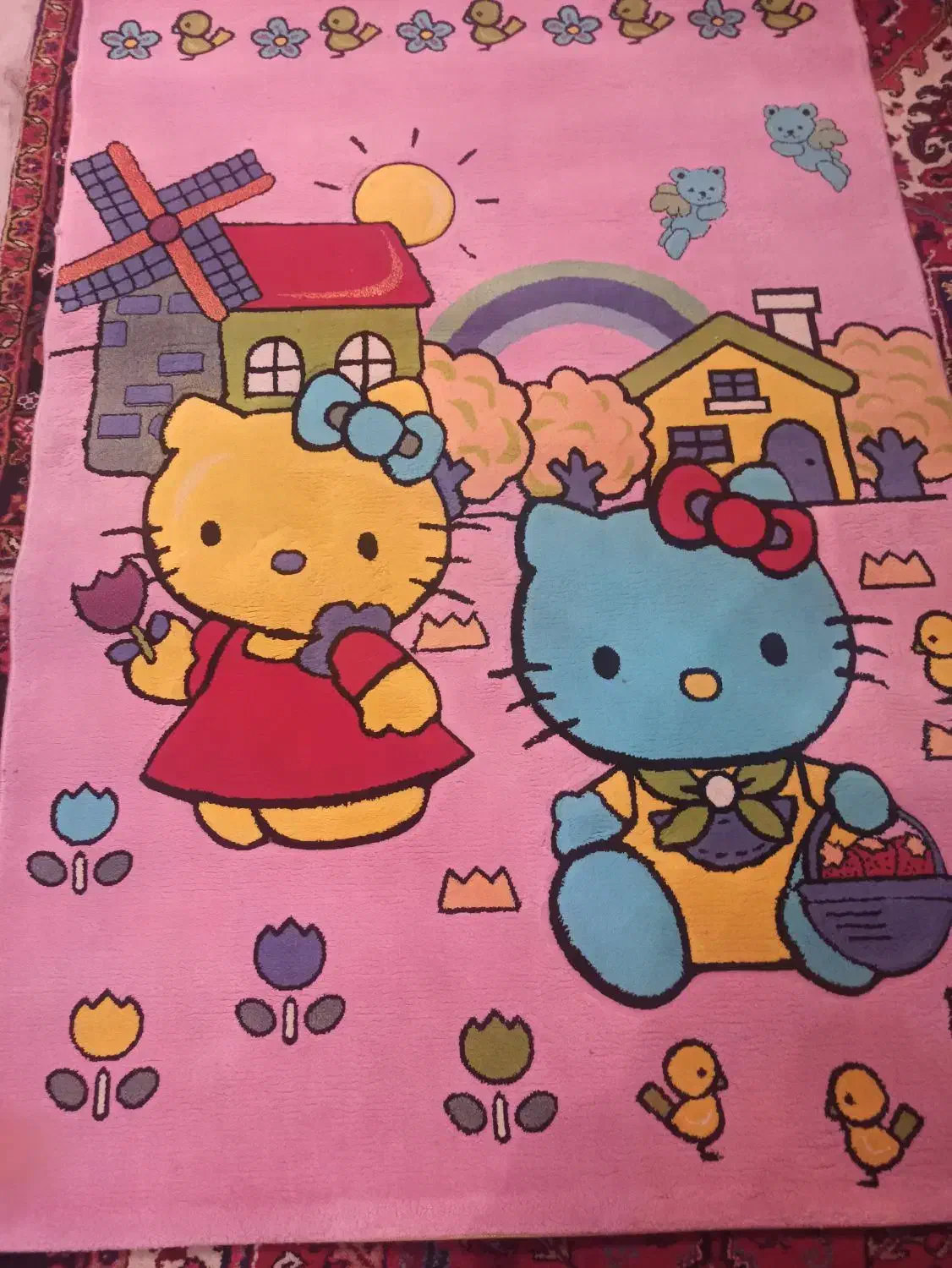 فرش ماشینی طرح کودک|فرش|تبریز, |دیوار