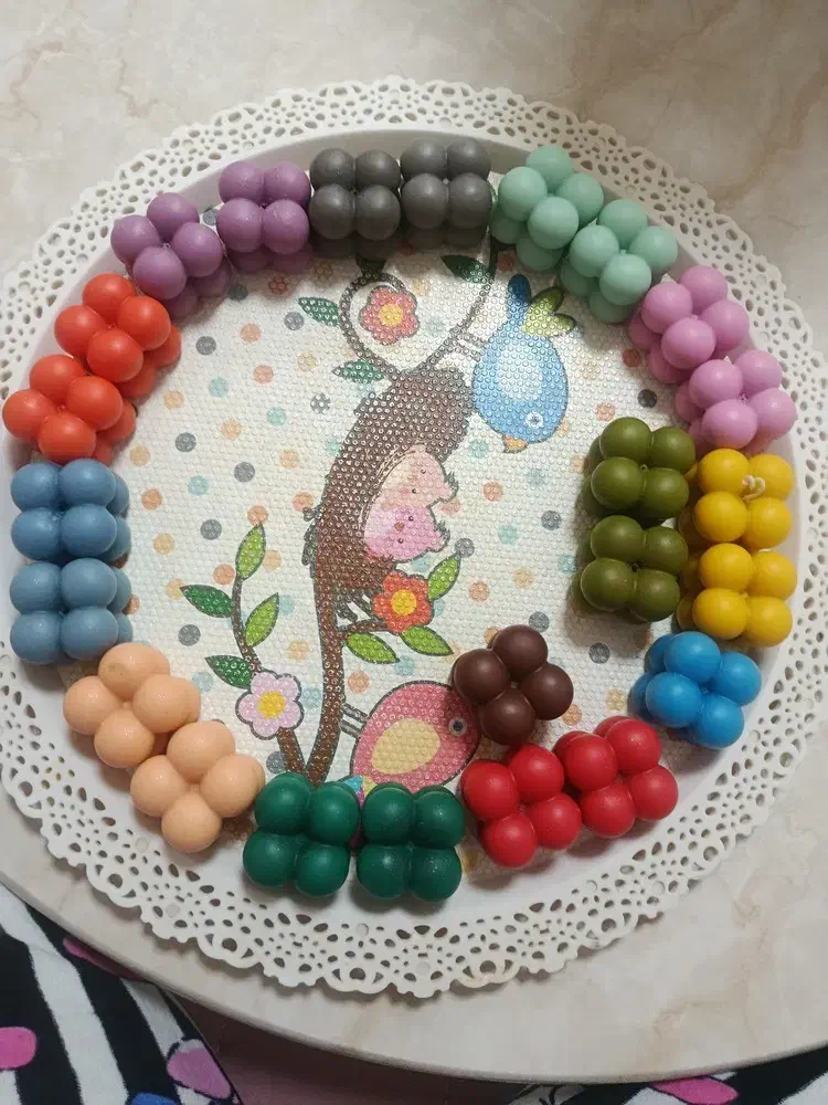 شمع های زیبا|صنایع دستی و سایر لوازم تزئینی|سرپل ذهاب, |دیوار