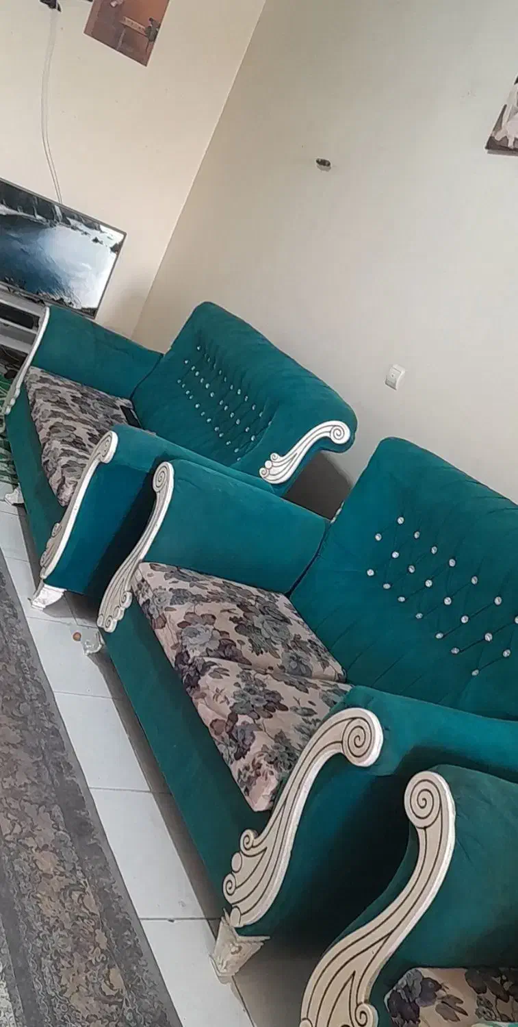 مبل هفت نفره|مبلمان خانگی و میز عسلی|کهریزک, |دیوار