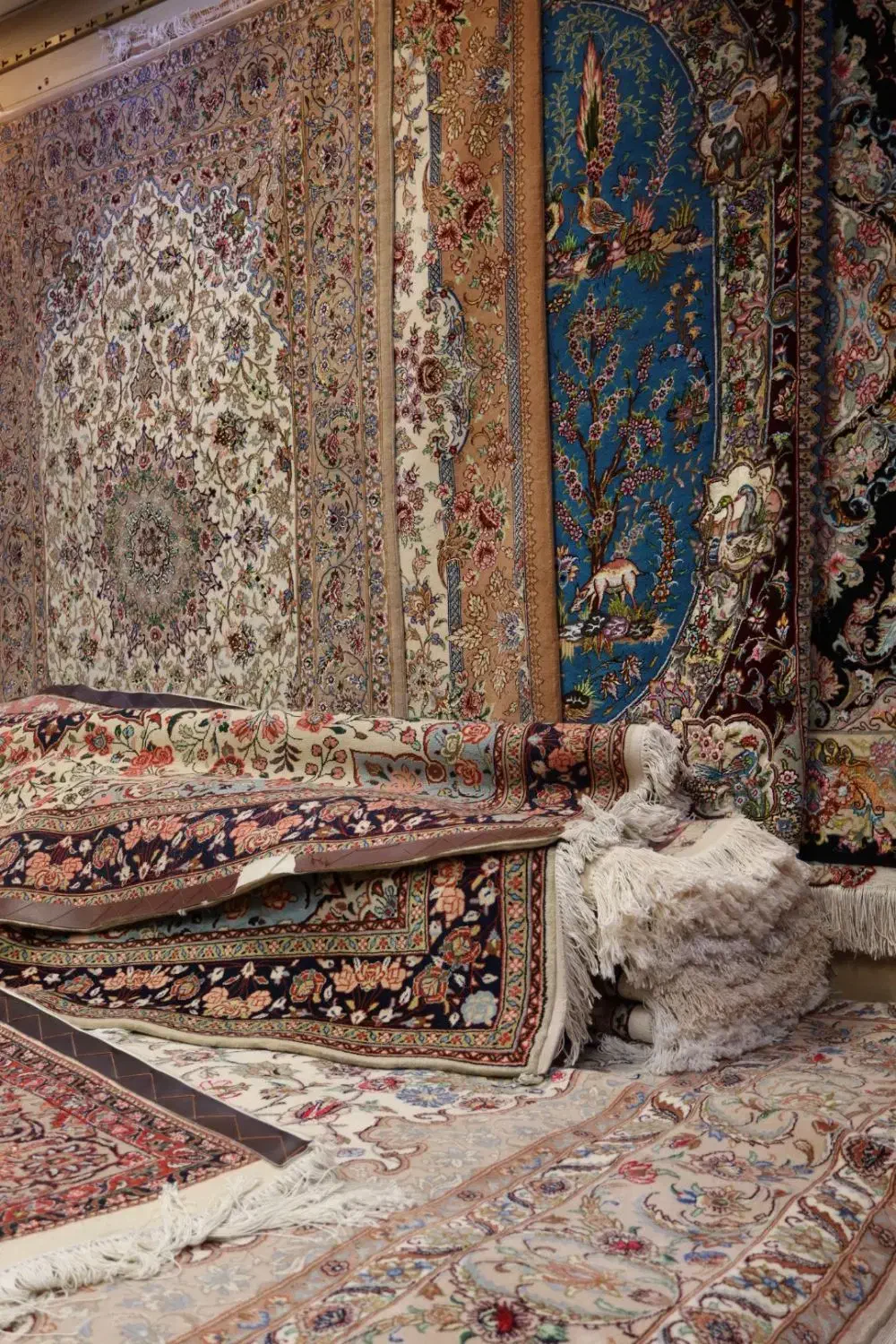 فرش زرع نیم|فرش|همدان, |دیوار