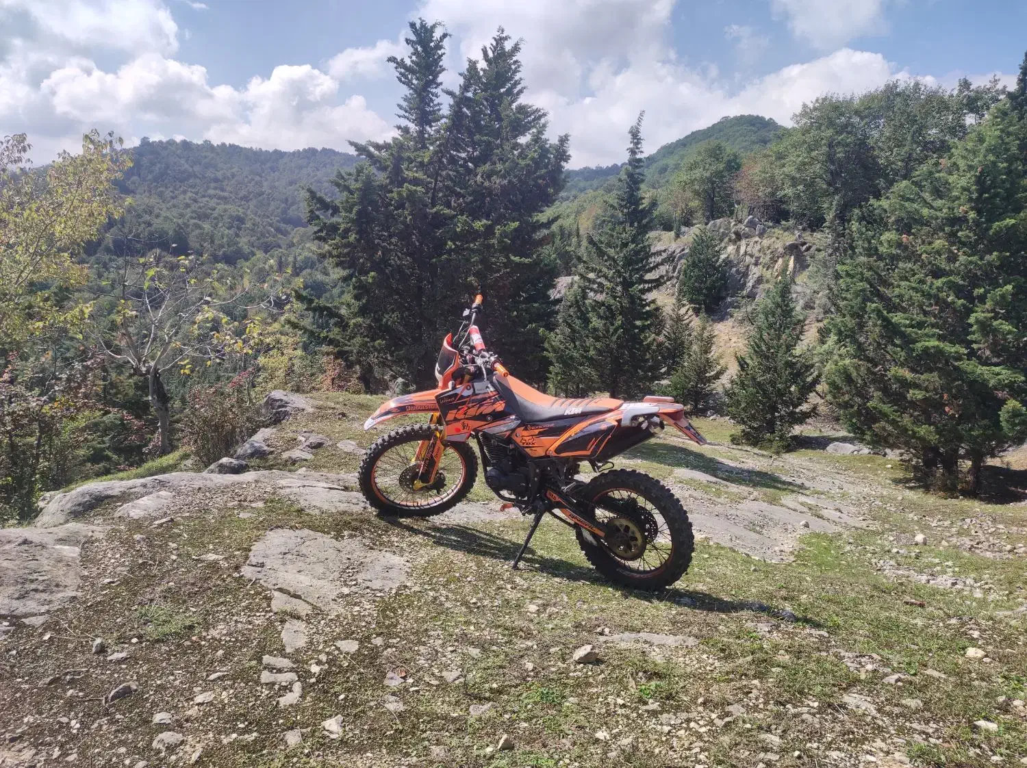 فروش موتور تریل 250|موتورسیکلت|چالوس, |دیوار