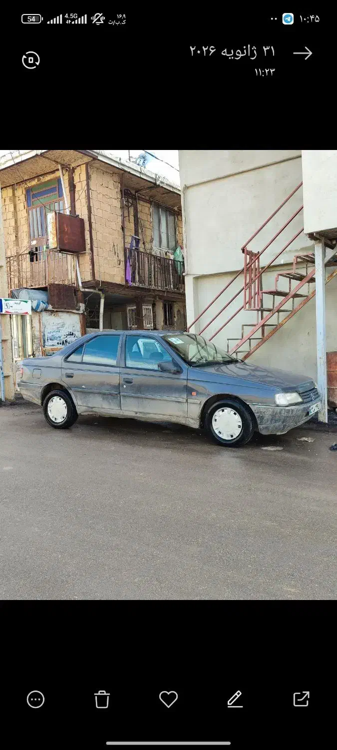 پژو405مدل84 جی ال ای|خودرو سواری و وانت|جوانرود, |دیوار