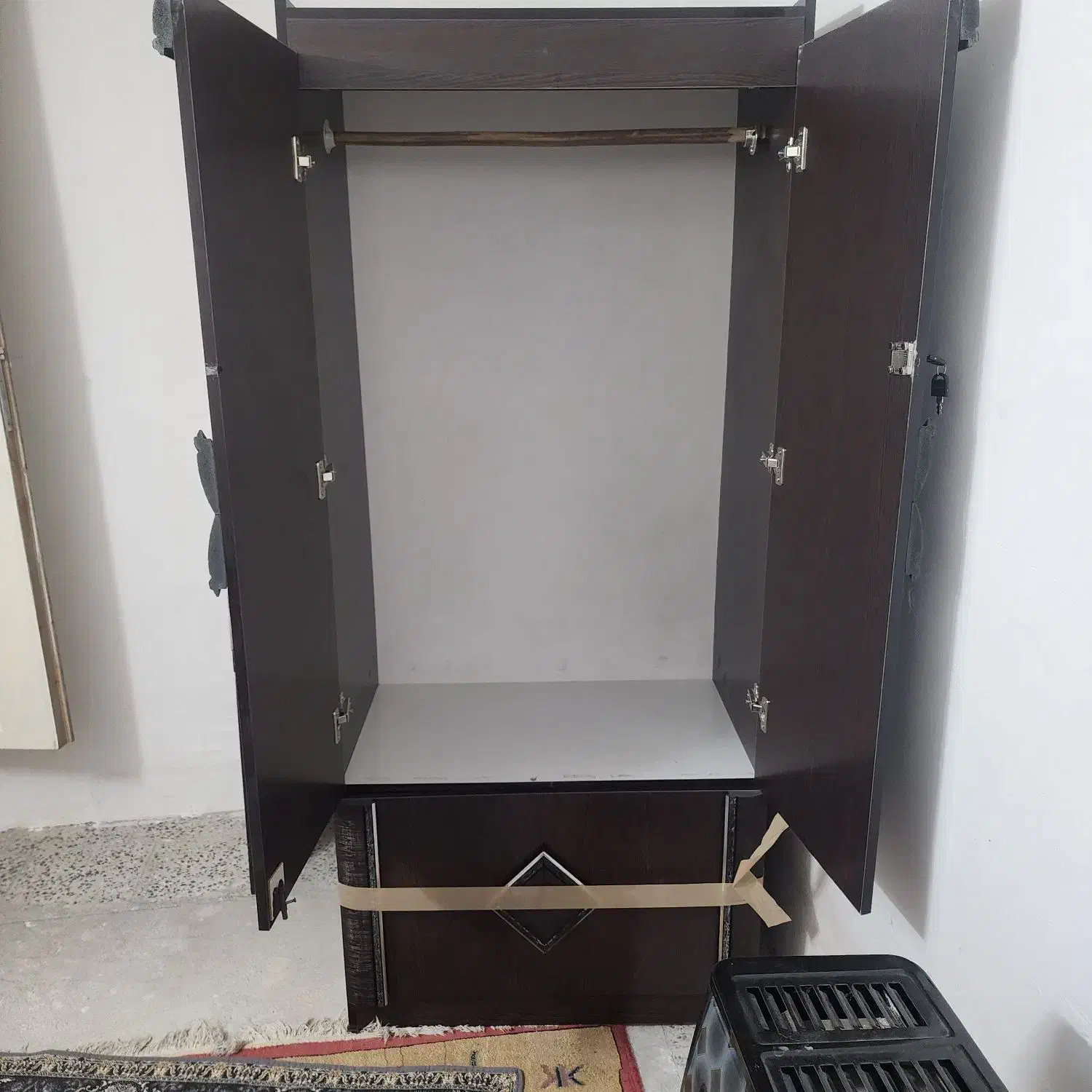 کمددودرب دارای دوکشو|جاکفشی، کمد، دراور|اصفهان, پرتمان|دیوار