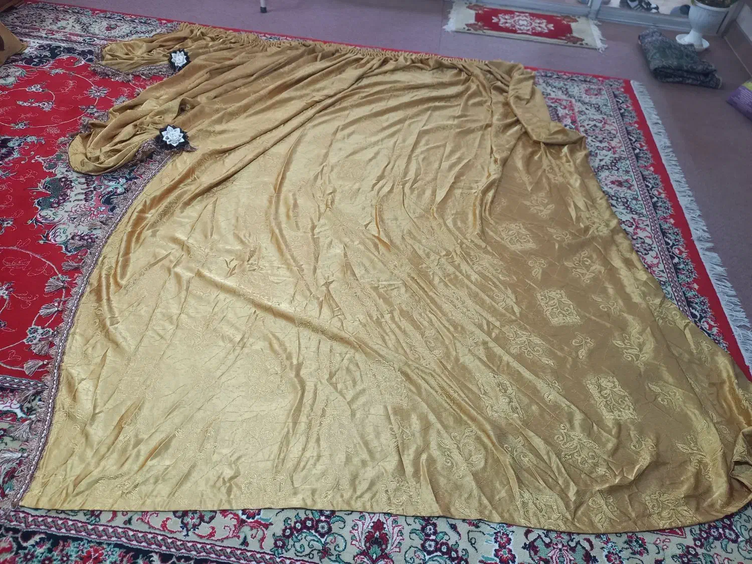 پرده|پرده، رانر، رومیزی|اصفهان, راران|دیوار