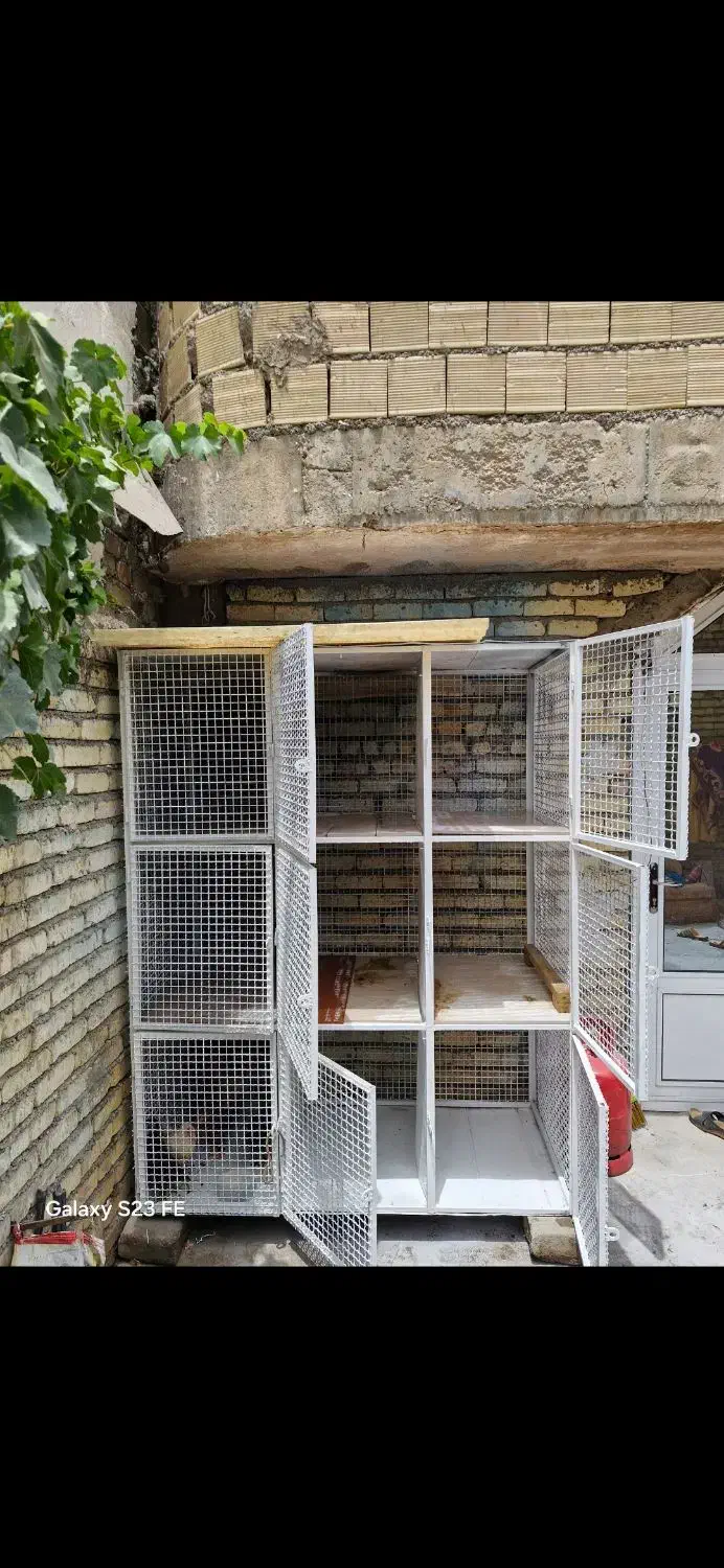 قفس جفت کن کبوتر ۹ تایی|لوازم جانبی حیوانات|فلاورجان, |دیوار