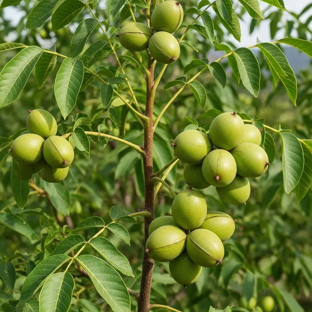 نهال گردو خوشهای با باردهی بالا|خدمات باغبانی و درختکاری|گرمی, |دیوار