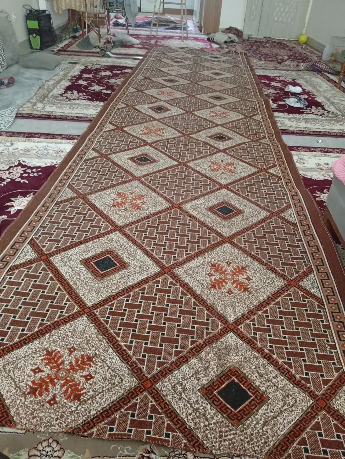 گلیم فرش|گلیم، جاجیم، گبه|خمین, |دیوار