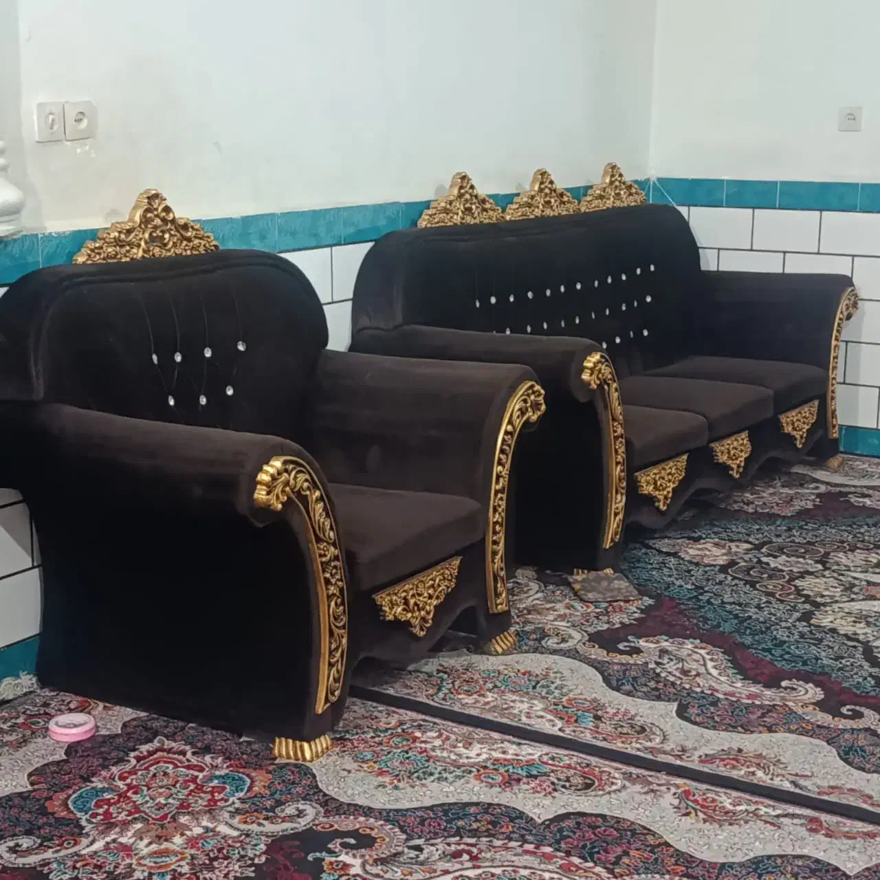 مبل 7نفره|مبلمان خانگی و میز عسلی|اندیمشک, |دیوار