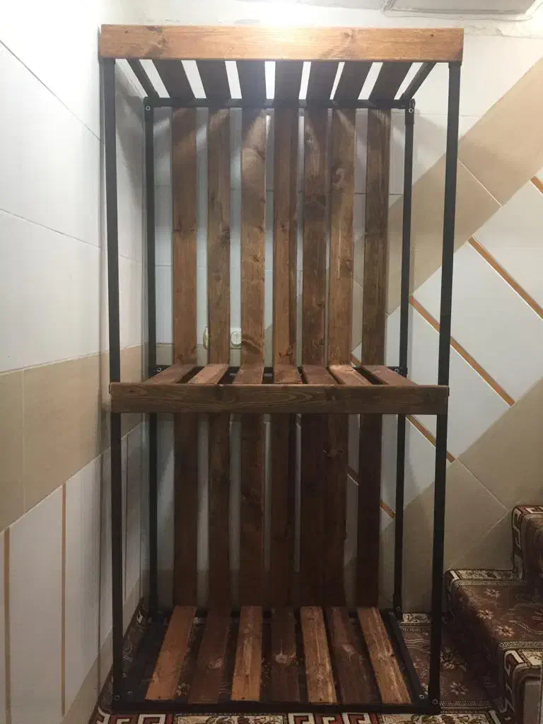 قفسه ، دکور، پیشخوان و صندلی|کتابخانه، شلف، قفسههای دیواری|قم, باسکول|دیوار