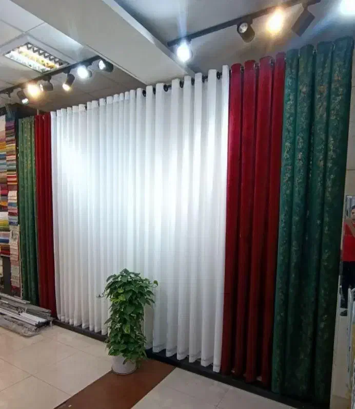 همه مدل پرده های پانچ ومنیمال|پرده، رانر، رومیزی|یاسوج, |دیوار