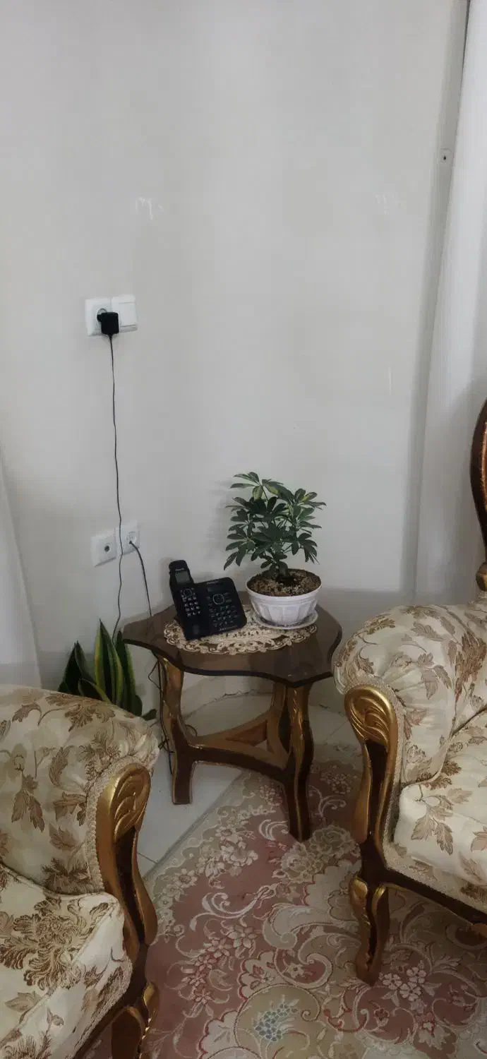 مبل سلطنتی نه نفره|مبلمان خانگی و میز عسلی|شاهرود, |دیوار